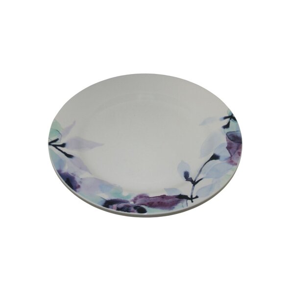 Lenox Indigo Watercolor Floral Dinner Plate 11.5" by Stephanie Ryan Casual China - Picture 1 of 5